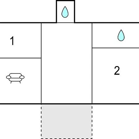 2 Bedroom Amazing In アパート *